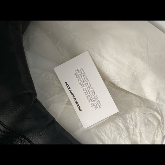 Alexander Wang Black Anouck Boots 38 - Picture 6 of 6